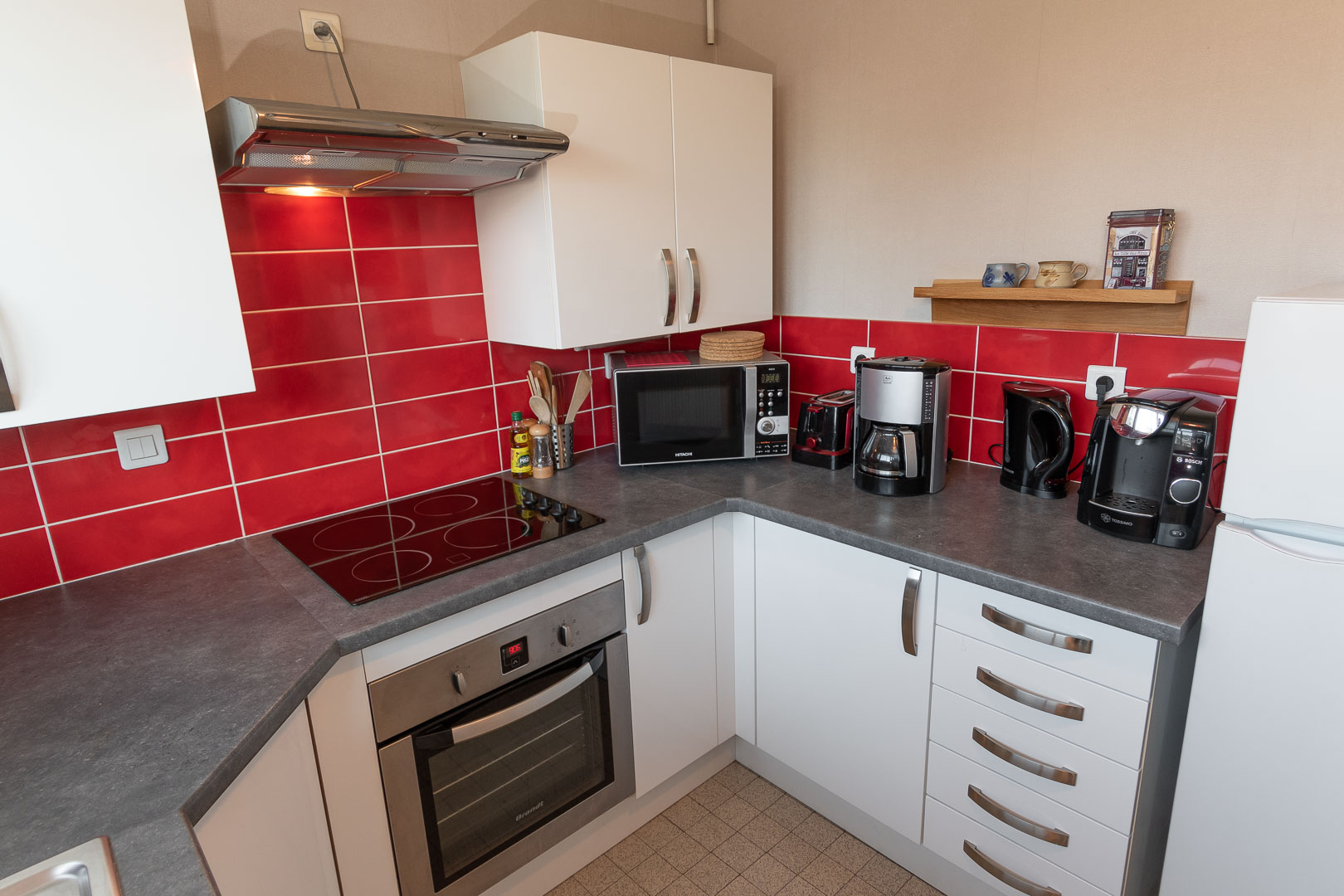 Well equipped kitchen