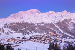 Les Saisies in snow