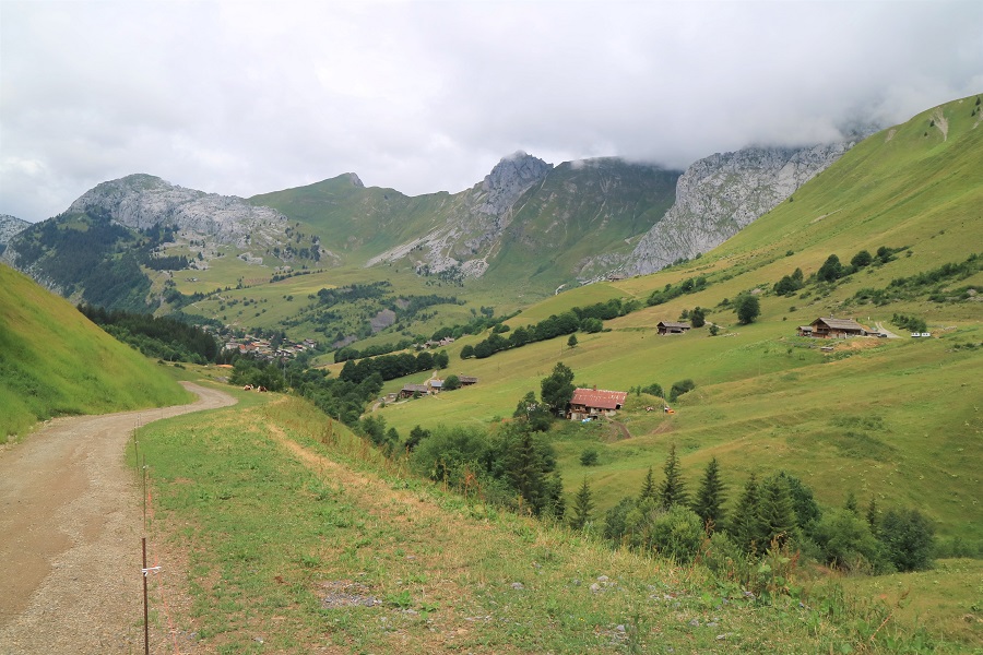 walking mountain path